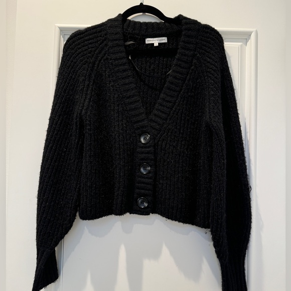 Rebecca Minkoff Zoya Wool Blend Cardigan Small - Picture 2 of 10